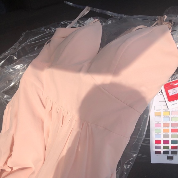 Morilee bridesmaid dress colour blush size 8. I have 3 of them never worn - Picture 4 of 5